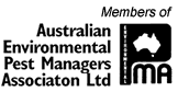 Member, Australian Environmental Pest Managers Association Ltd.